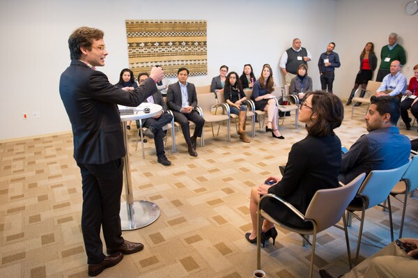 At the Get Mobile Forum, Games for Change co-founder Benjamin Stokes discussed the power of games to get people engaged with social issues and their communities | Photo: Mike Baker