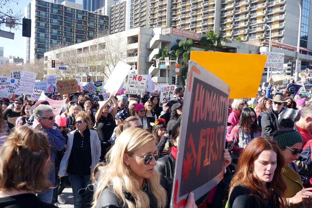 Women's March: Pershing Square