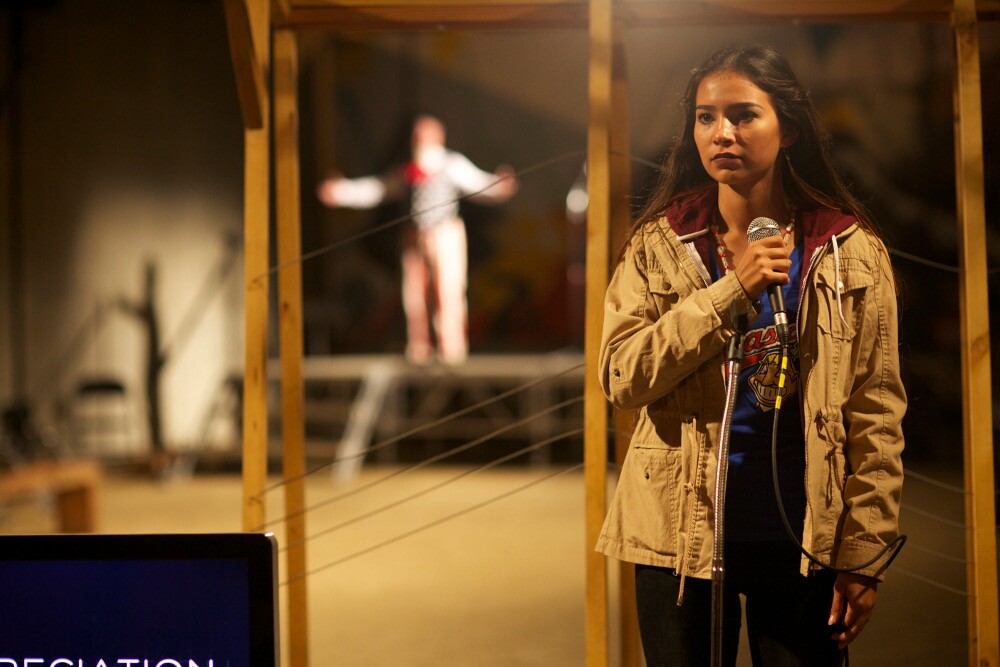 Cornerstone Theater, "Urban Rez" performance