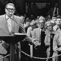 Activist Howard Jarvis featured in THE FIRST ANGRY MAN.