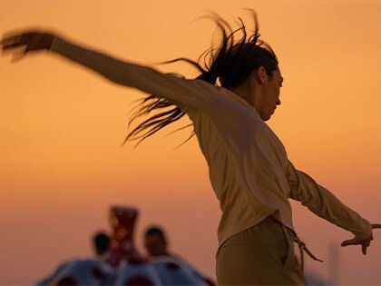 Resonance | LA Dance Project featuring a woman dancing 