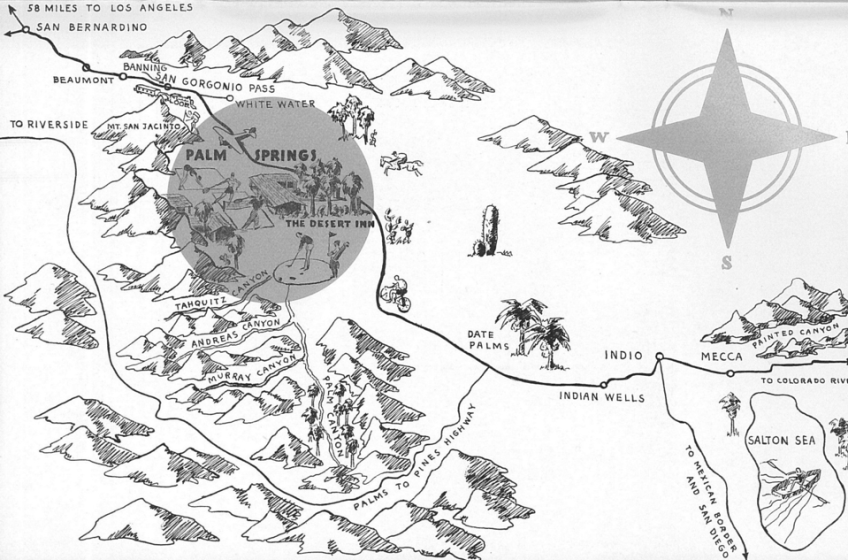 From the Desert Inn's 1928 pamphlet, “The Sands of Time"
