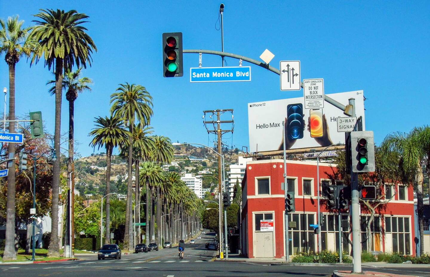 Exterior of the Fruechtl Building in West Hollywood.