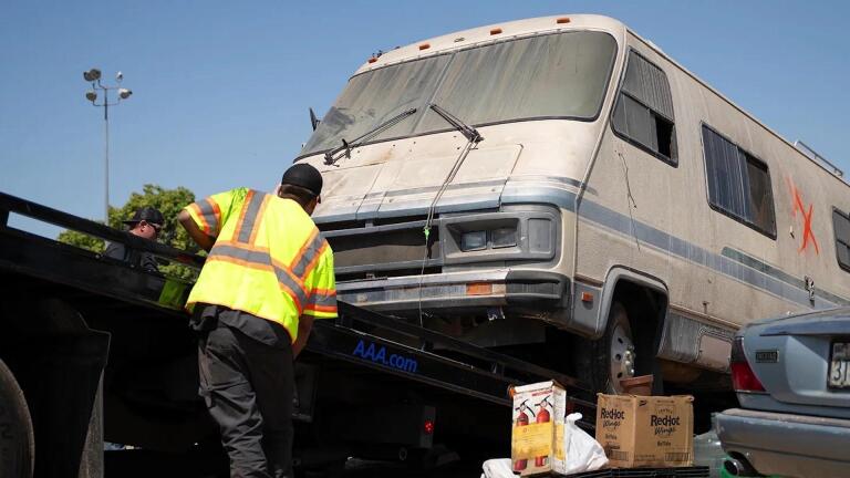 Cities Crack Down on 'Abandoned' RVs