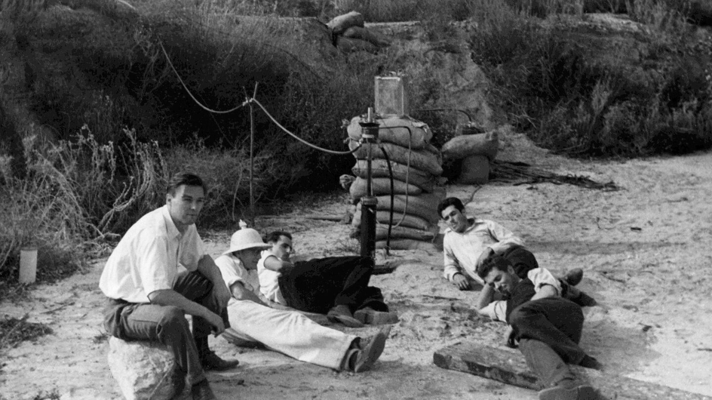 Top Image: From left to right: Rudolph Schott, Apollo Milton Olin Smith, Frank Malina, Ed Forman and Jack Parsons at First Rocket Motor Firing at JPL in 1936. | Flickr/NASA Jet Propulsion Laboratory/Creative Commons (CC BY-NC-ND 2.0)