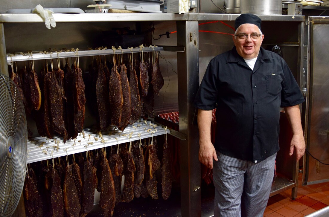 you can find south african sausages and biltong at this european butcher shop in beverly hills kcet