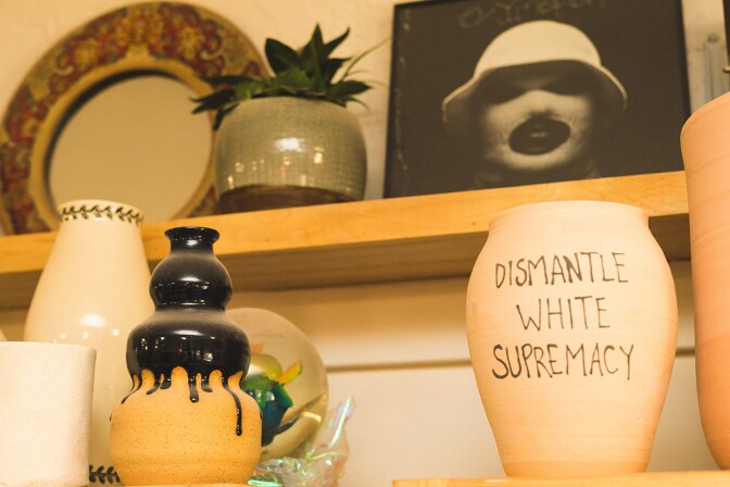 Some of the pottery created at POT | Views