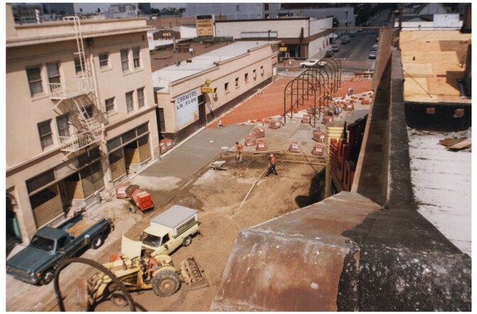 Fiesta Marketplace Construction 1980s