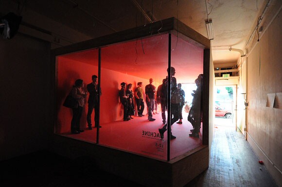 Nate Page's Installation. | Photo: Courtesy of Machine Project.