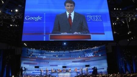 Fla. Events Reveal Dividing Lines Between Perry, Romney...