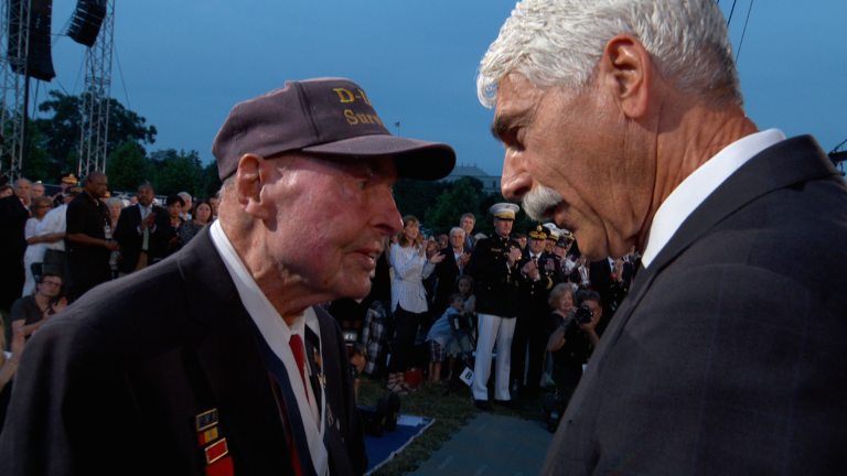 Sam Elliott pays tribute to SGT Ray Lambert