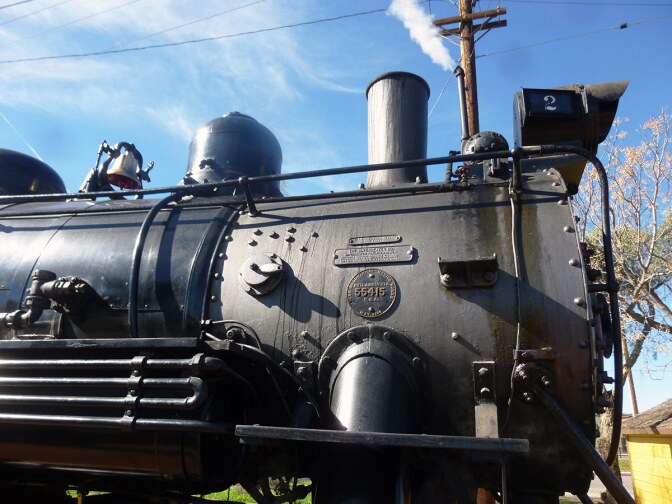 A vintage train at the Southern California Railway Museum | Sandi Hemmerlein