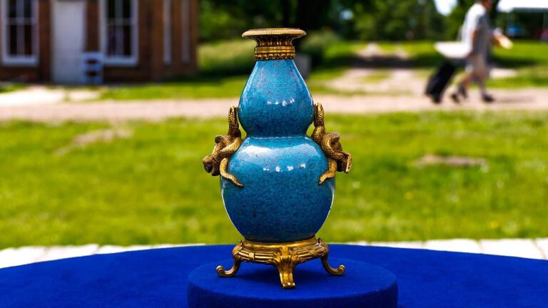 Appraisal: Chinese Vase with French Ormolu Mount