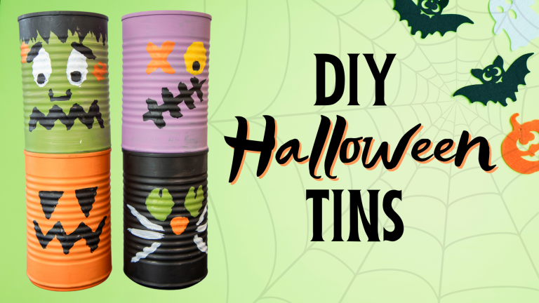 DIY Halloween Tins