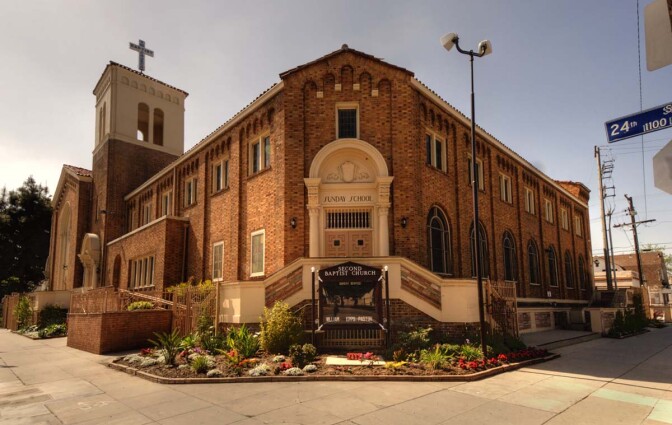Second Baptist Church, Los Angeles, CA, 2010 | David Horan for the Paul R. Williams Project at the Art Museum of the University of Memphis