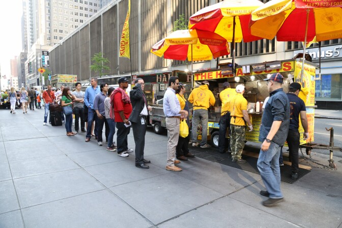 The Halal Guys Line