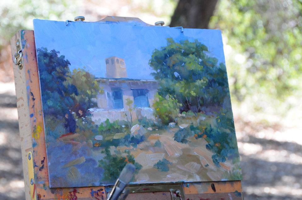 'En plein air' translates to 'in the open air'