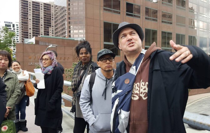 Mike the Poet, Poetics of Location walking tour