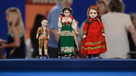 Appraisal: Ethnic Costumed Dolls 