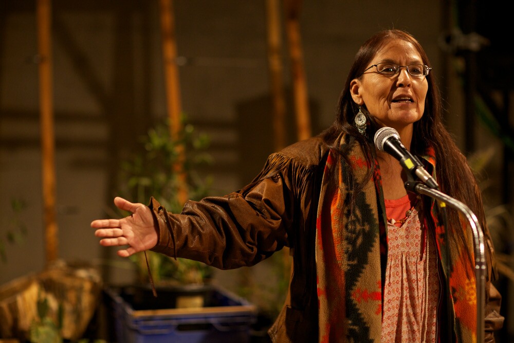 Cornerstone Theater, "Urban Rez" performance