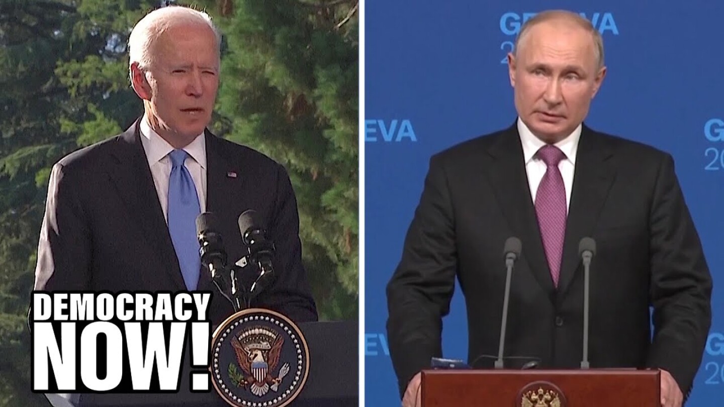 U.S. President Biden and Russian President Vladimir Putin.