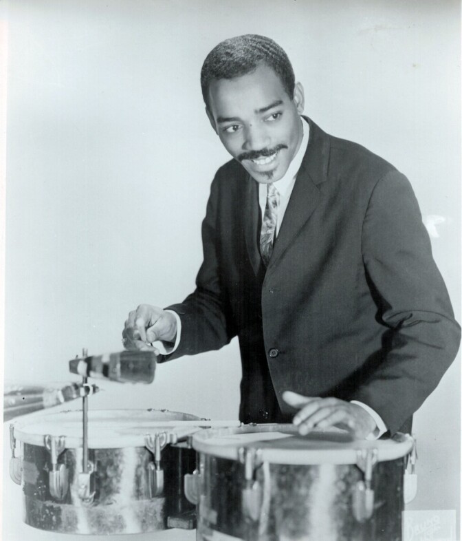 Photo of percussionist Willie Bobo