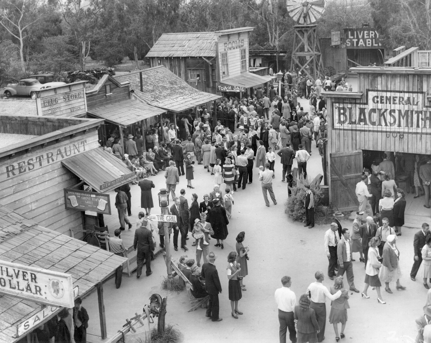 Ghost Town, Knott's Berry Farm, 1940s