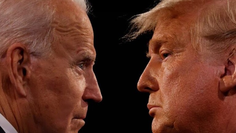 Presidents Biden and Trump