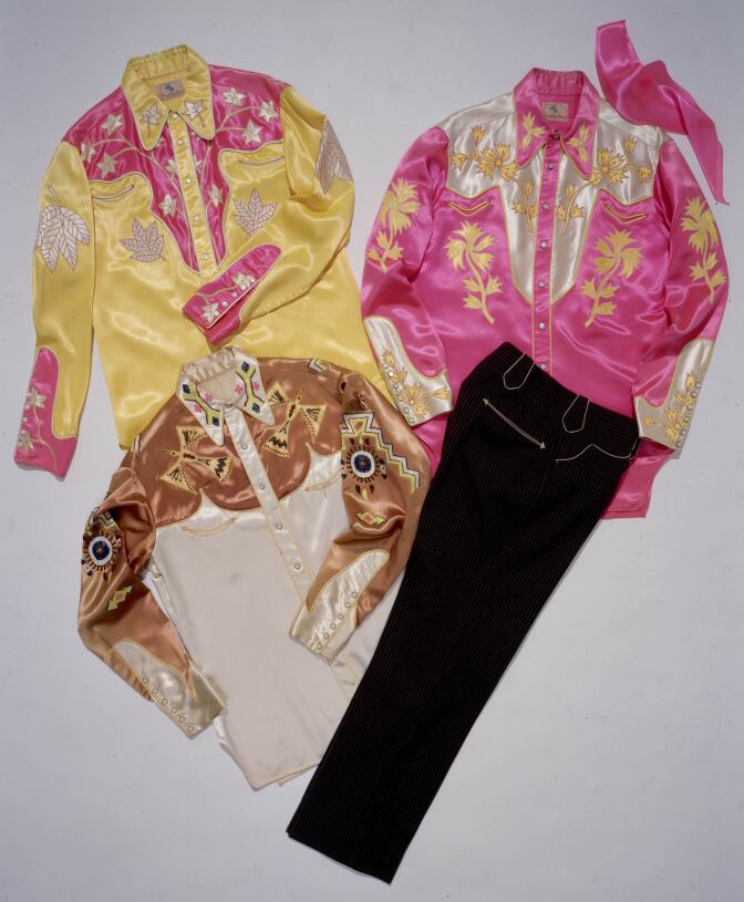 Gene Autry's idea for "glow-in-the-dark" outfits |Autry Museum of the American West