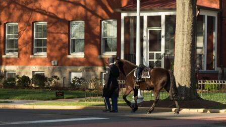 A caisson soldier's last day