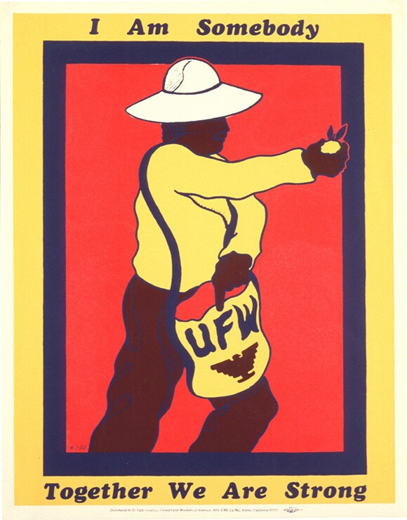 "I Am Somebody: Together We Are Strong," artist unknown, ca. 1967. | Courtesy Of Walter P. Reuther Library, Archives Of Labor And Urban Affairs, Wayne State University, And The Center For The Study Of Political Graphics.