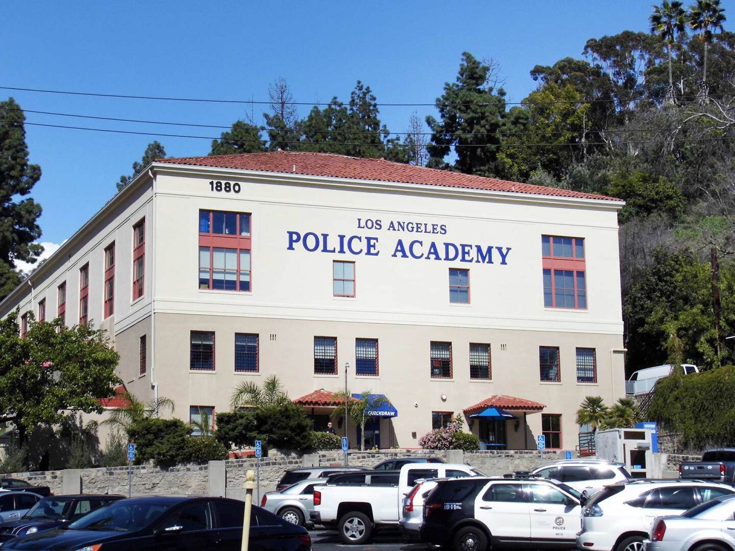LAPD Police Academy exterior. | Sandi Hemmerlein