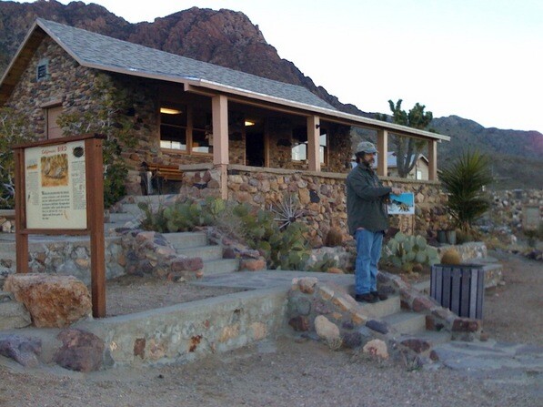The Visitor Center at Providence Mountains SRA, November 2008 | Annette Rojas photo