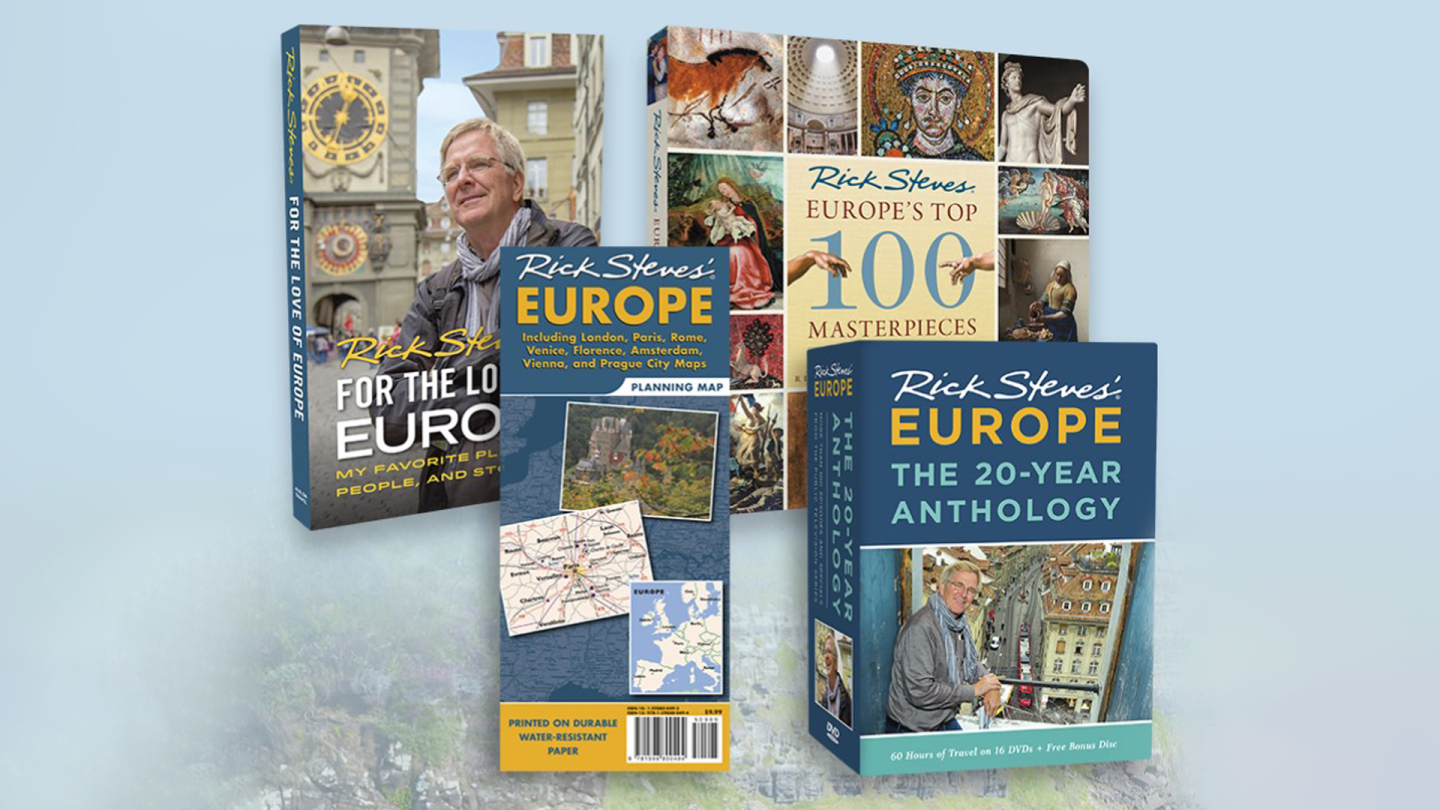 June 2021 Pledge - Rick Steves' Europe Complete Collection - Premium Image