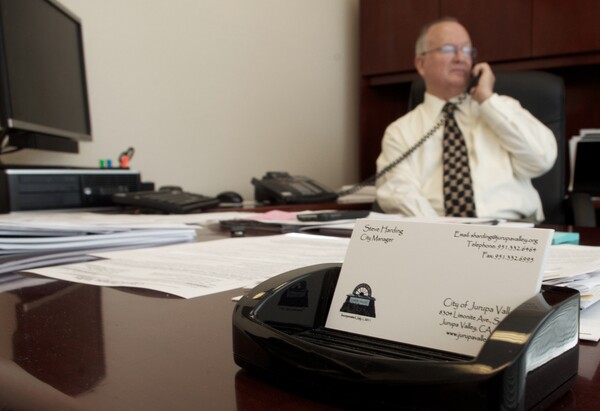 Jurupa Valley City Manager Steve Harding I Photo by Ed Fuentes