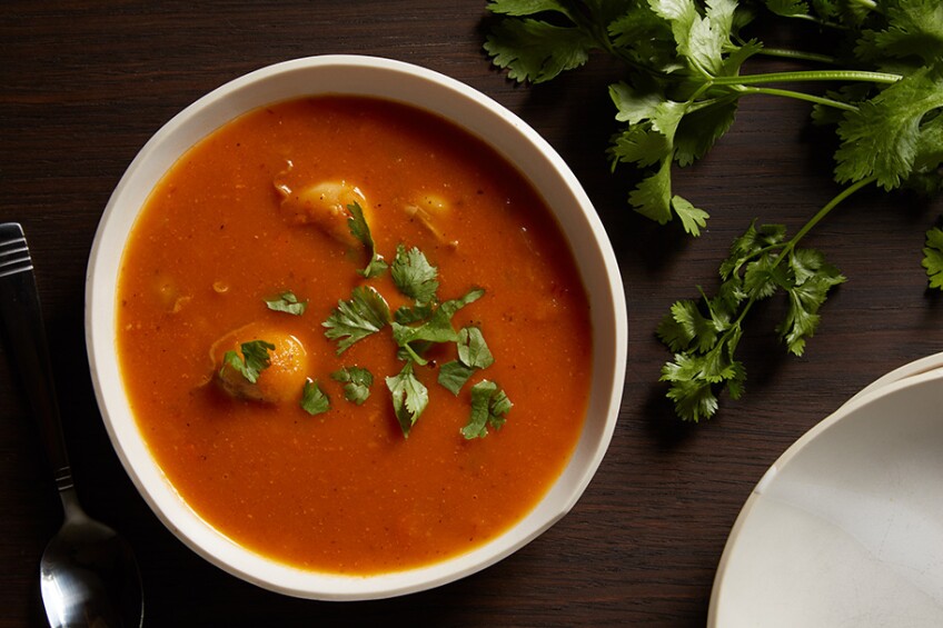 Chipotle Oyster Soup from Pati's Mexican Table.