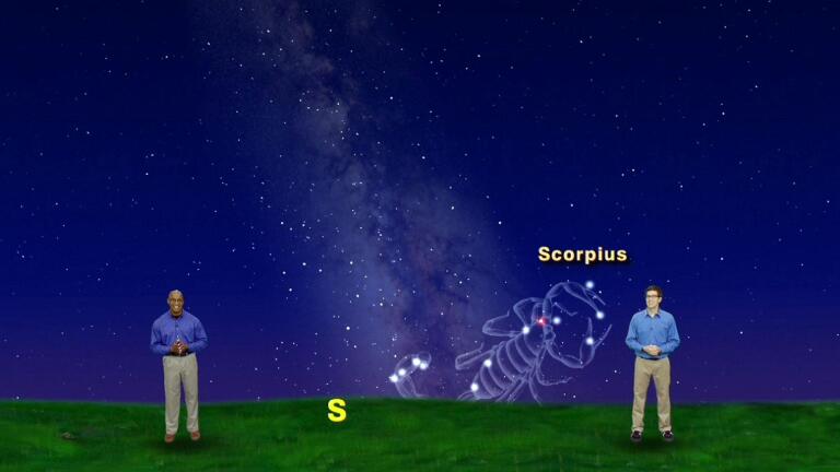 "Flying Along The Milky Way" 1 min. version