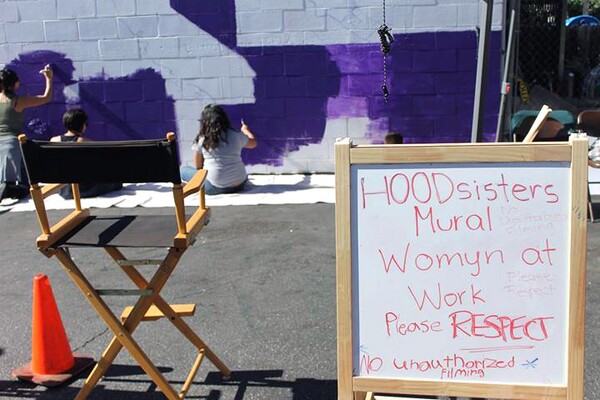 'Womyn at work' | Photo by Rosalilia Mendoza