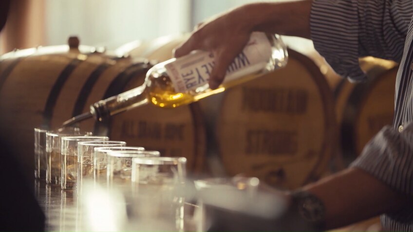 Still from 10th Mountain Whiskey Brigade Meals Ready to Eat