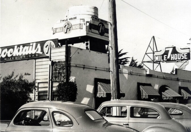The 7 Mile House in the 50s | Courtesy of 7 Mile House