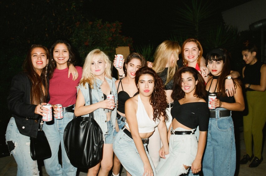 Group at a party