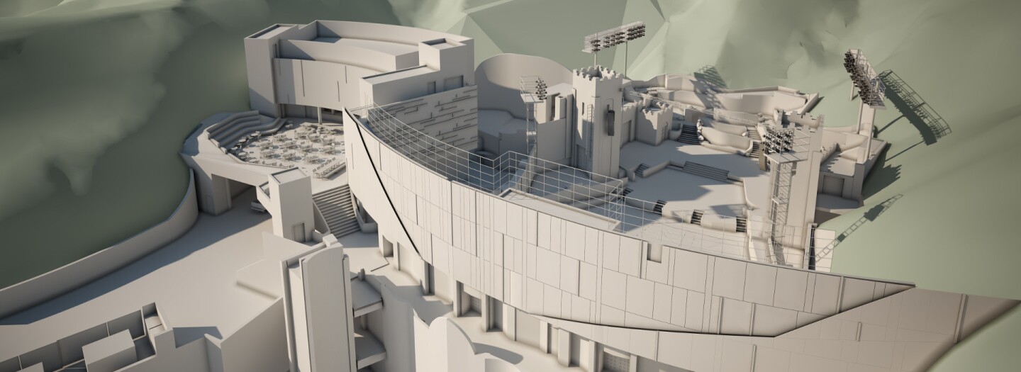 Ford Theatre rendering by Levin & Associates Architects (cropped)