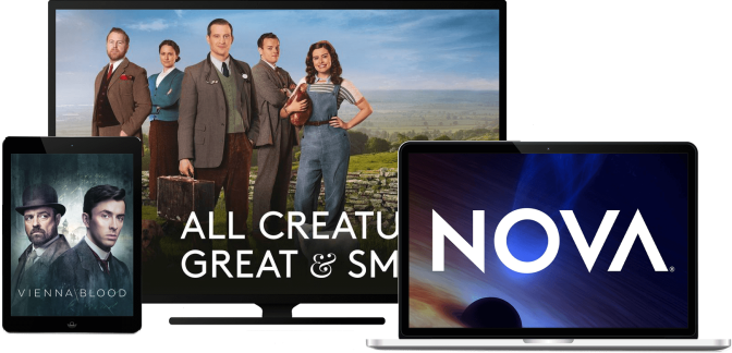 PBS Programs on Assorted Devices