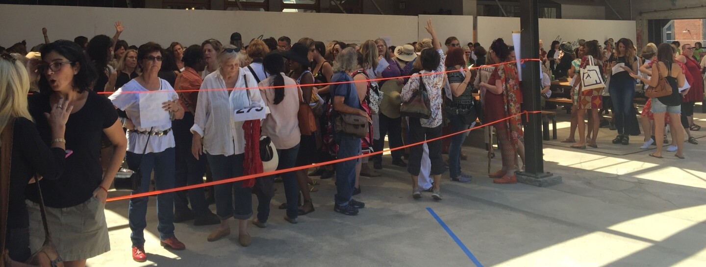 "Now Be Here" by Kim Schoenstadt at Hauser Wirth & Schimmel (primary)