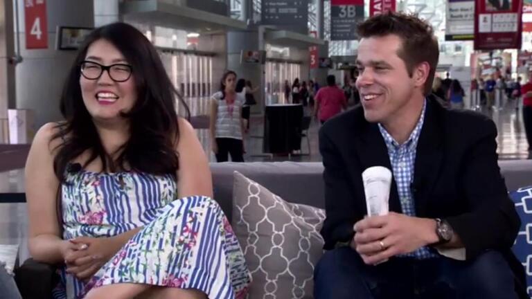 Gayle Forman Interviews Jenny Han at BookCon 2015