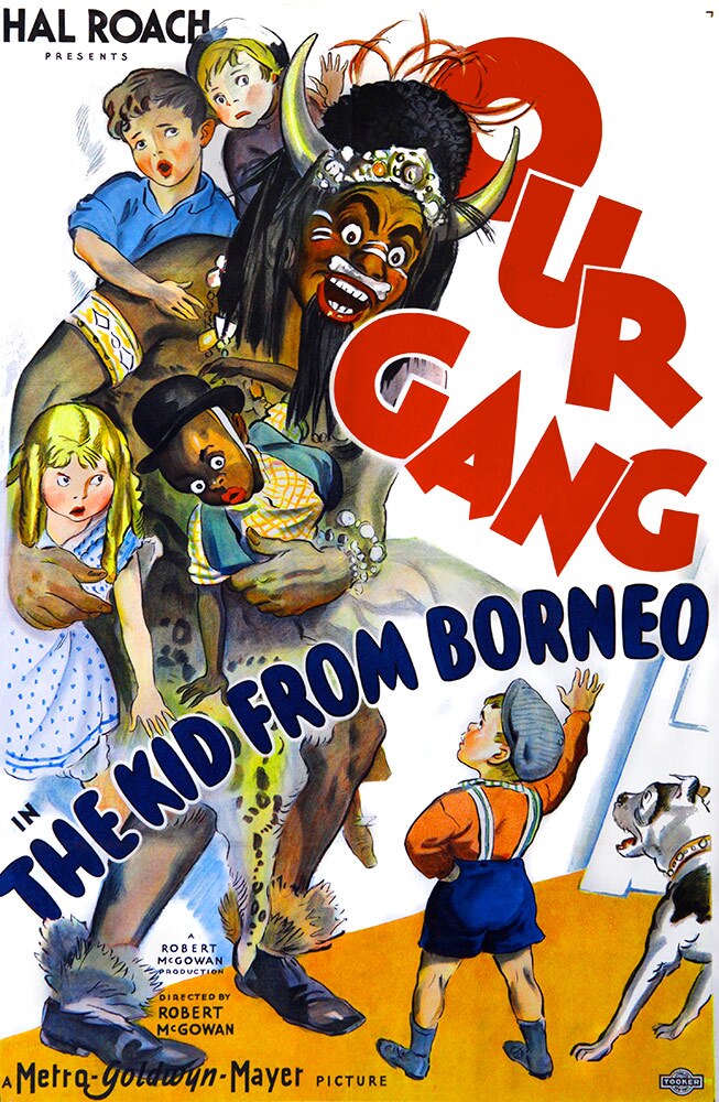 Film poster for "The Kid from Borneo," 1933, 27 x 41” | From the Separate Cinema Archive; courtesy of the Lucas Museum of Narrative Art