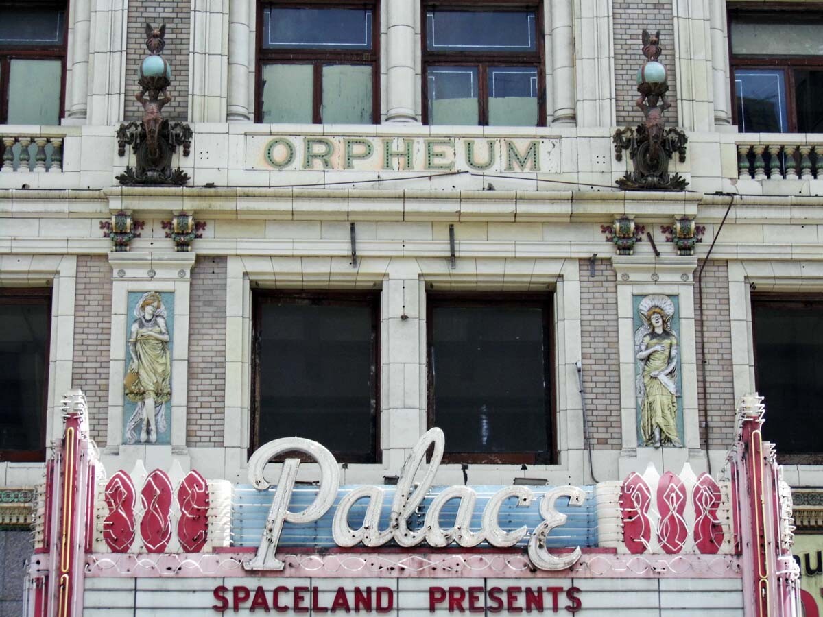 The Palace Theatre exterior detail. | Sandi Hemmerlein