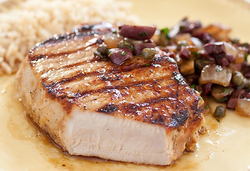 Boneless Grilled Pork Chops