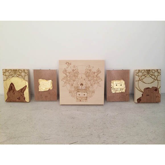 Art works by Suzanne Walsh.