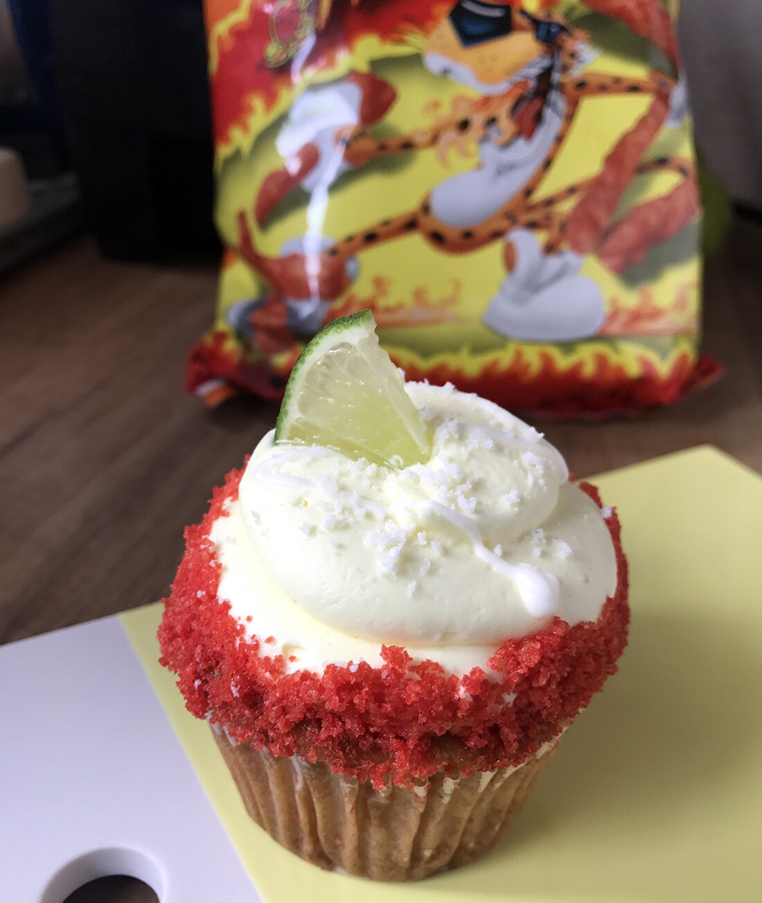 Hot cheeto cupcake | Viva Los Cupcakes